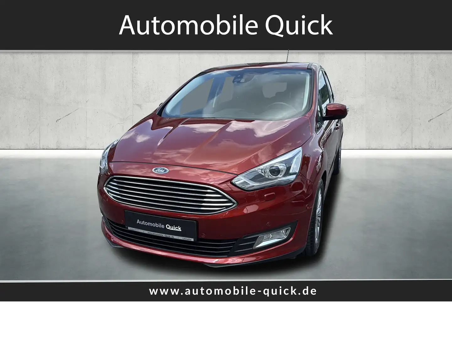 Ford C-Max 1.5 Titanium Navi * AHK * Bi-Xenon * Rot - 1