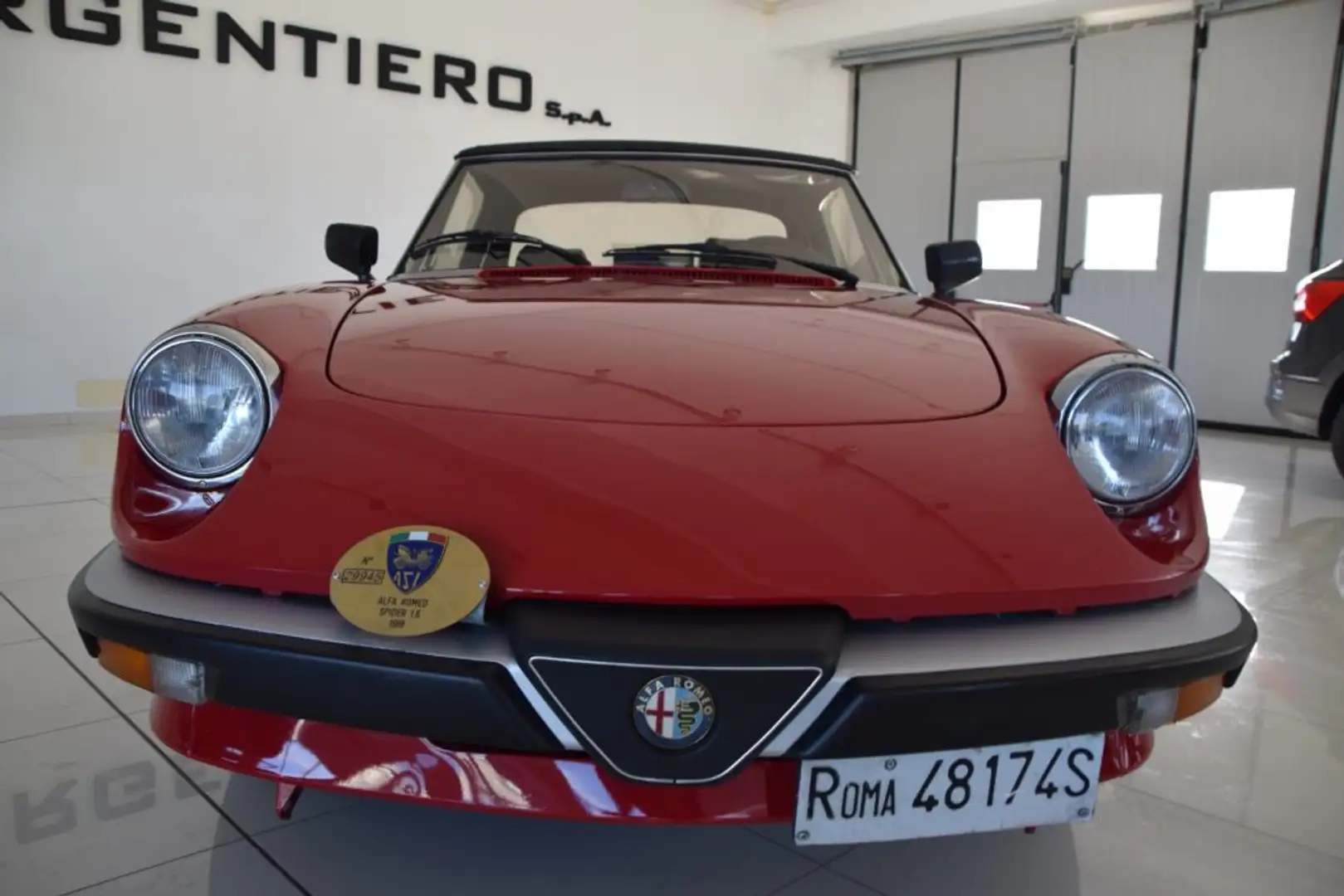 Alfa Romeo Spider 1.6 targa oro ASI  perfetta!!!! Kırmızı - 2