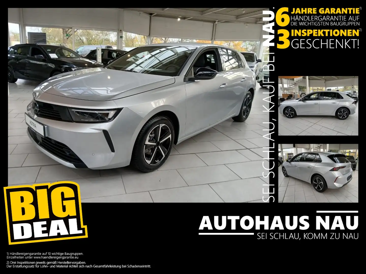 Opel Astra Edition. 1.2 Turbo inkl. Big Deal Argent - 1