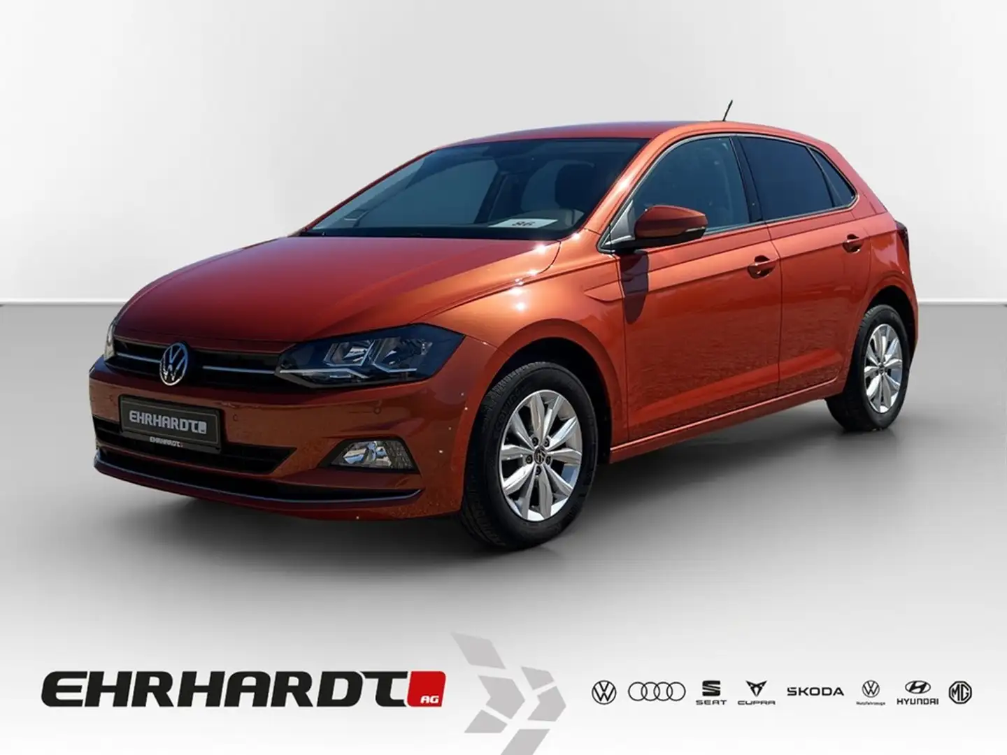Volkswagen Polo 1.0 TSI Highline SHZ*BLUETOOTH*CARPLAY*PDC*DAB*... Orange - 1