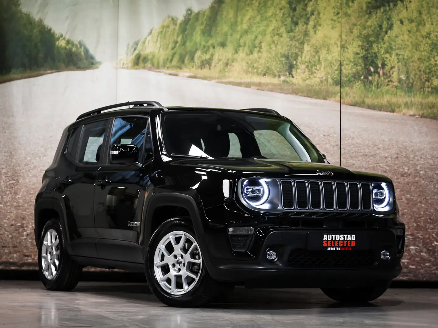 Jeep Renegade Limited Zwart - 1