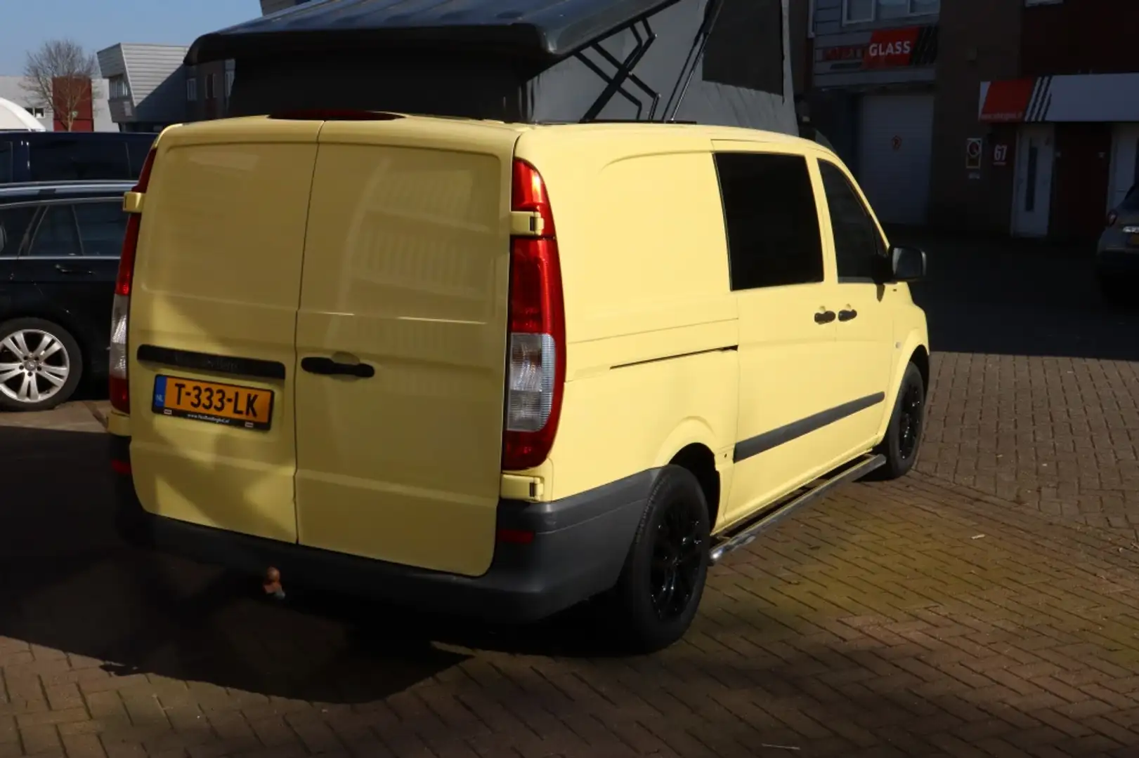 Mercedes-Benz Camper met nieuw interieur vito kampeerauto Jaune - 2