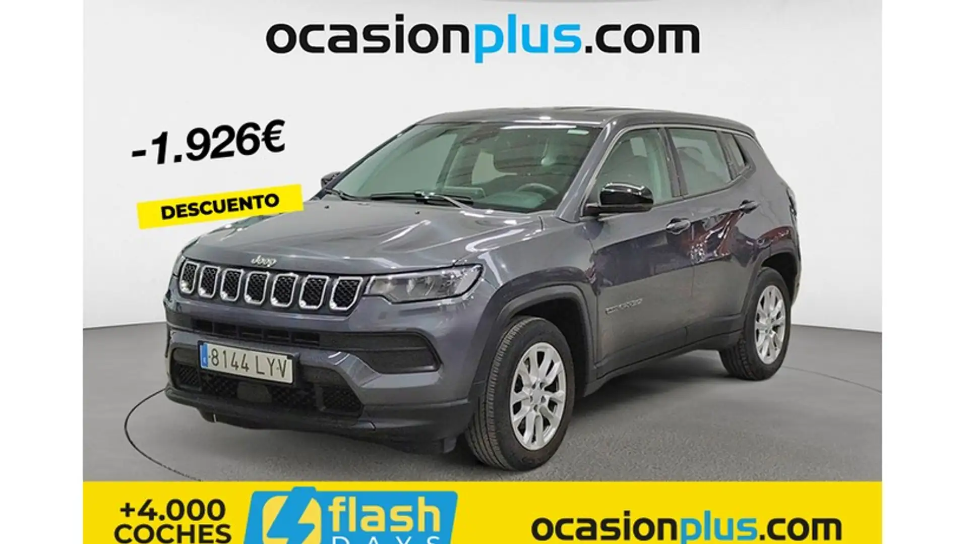 Jeep Compass 1.3 Gse T4 Longitude 4x2 130 Gris - 1
