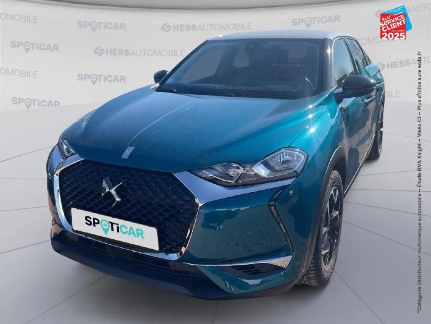 DS Automobiles DS 3 Crossback PureTech 130ch So Chic Automatique Sieges cuir GPS Blanc - 1