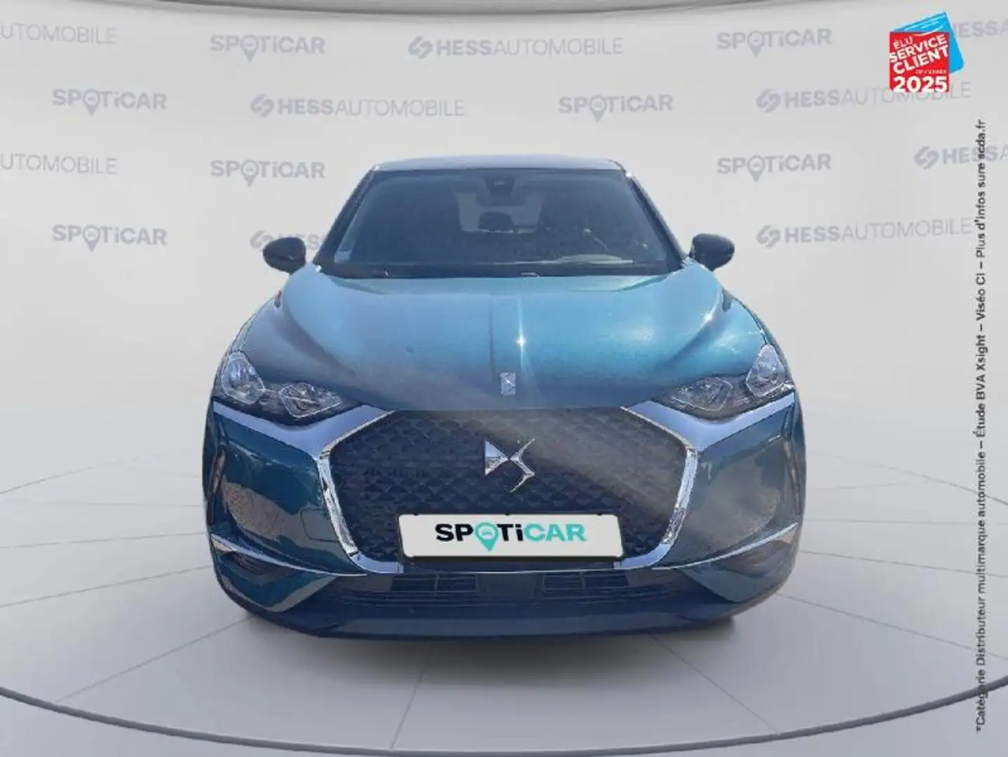 DS Automobiles DS 3 Crossback PureTech 130ch So Chic Automatique Sieges cuir GPS Blanc - 2
