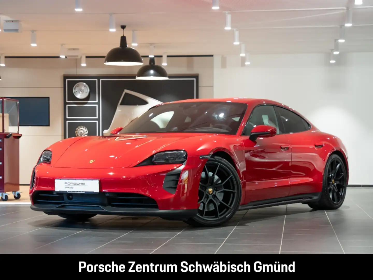 Porsche Taycan GTS Surround-View LED-Matrix Head-Up BOSE Rot - 1
