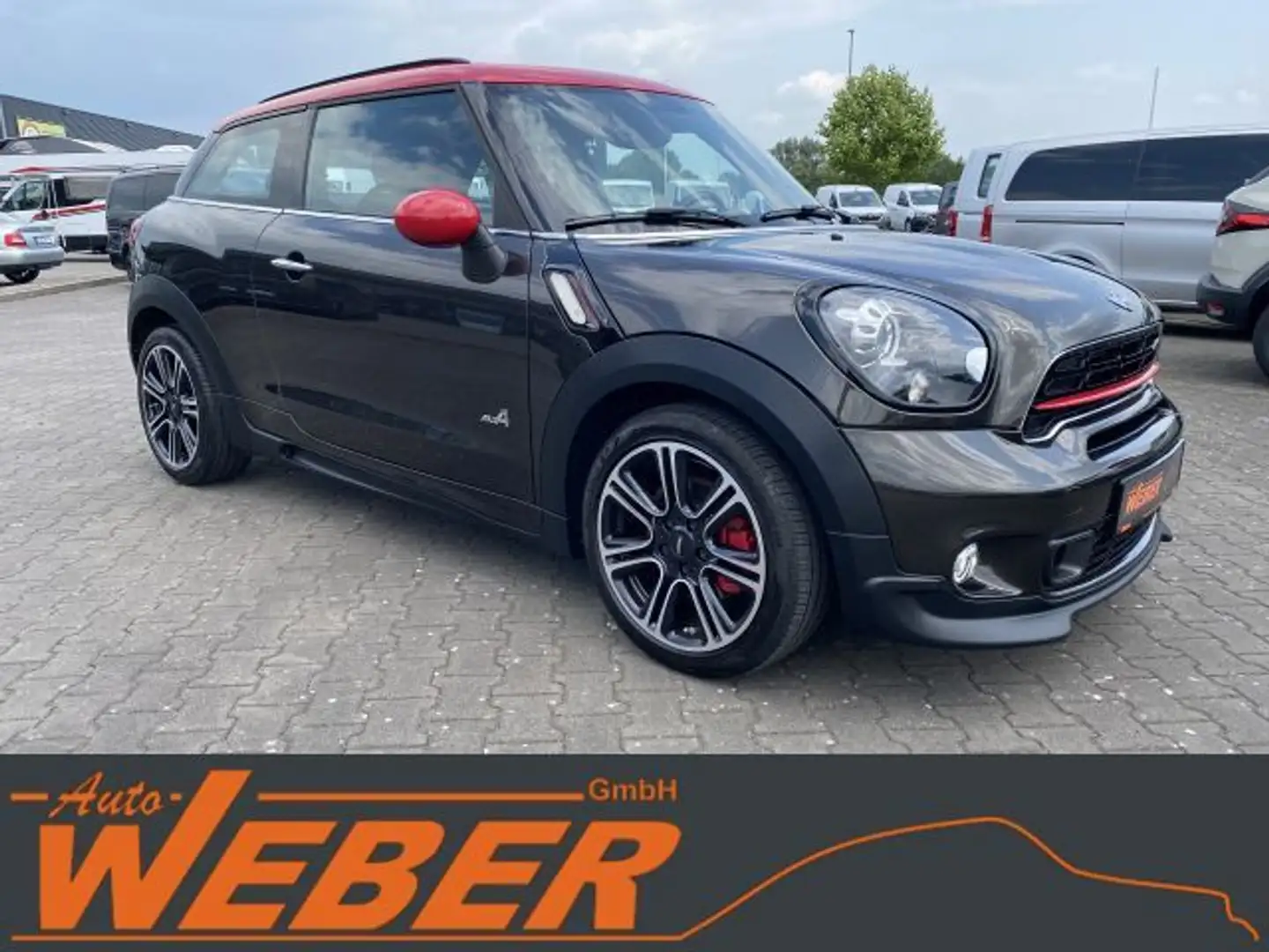 MINI Cooper Paceman Paceman JOHN COOPER WORKS All4 Navi Szary - 2