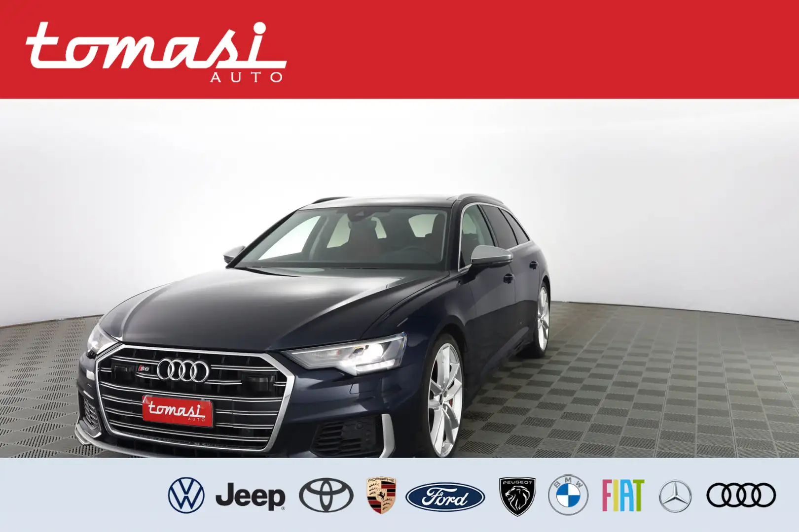 Audi S6 Avant 3.0 TDI quattro tiptronic TETTO PANORAMICO A Blauw - 1