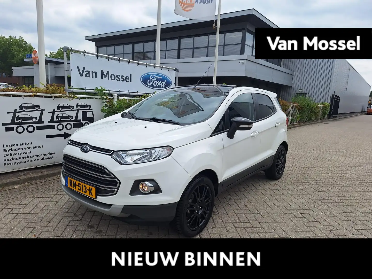 Ford EcoSport 1.0 EcoBoost Titanium S | Verwarmbare Voorstoelen/ Wit - 1