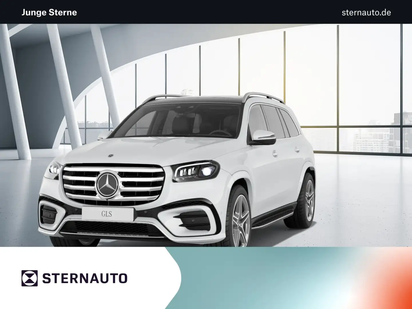 Mercedes-Benz GLS 450 GLS 450 d 4MATIC  AMG Line Navi/Pano.-Dach/Styling Bianco - 1