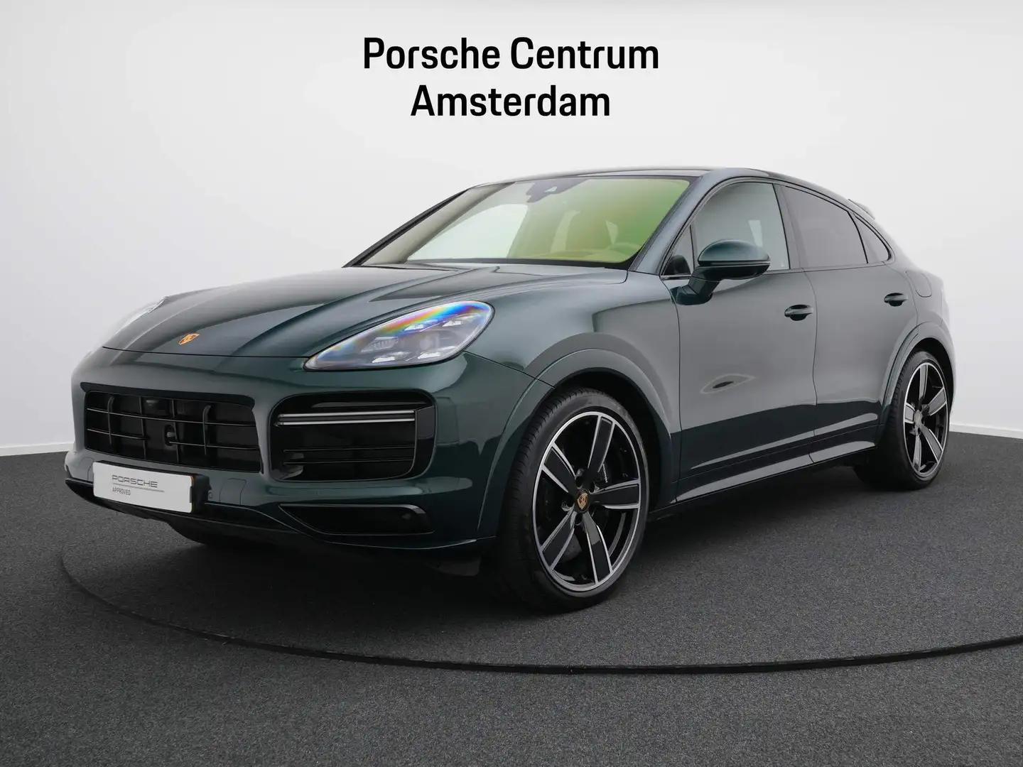 Porsche Cayenne Turbo S E-Hybrid Coupé Vert - 1