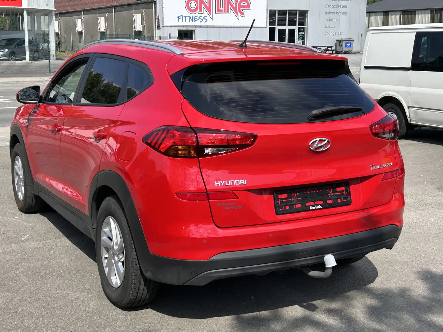 Hyundai TUCSON 1.6CRDI 48V Tecno Sky Safe 4x2 Rouge - 1