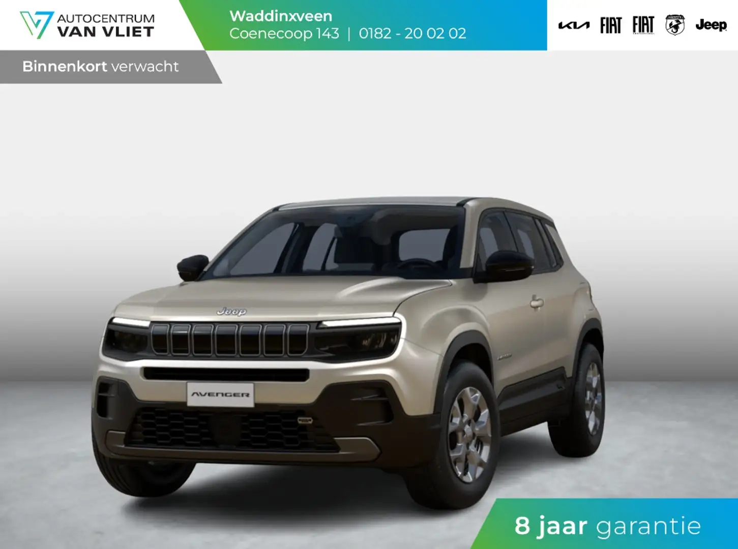 Jeep Avenger e-Hybride Longitude | Automaat | Airco | Cruise | Beige - 1