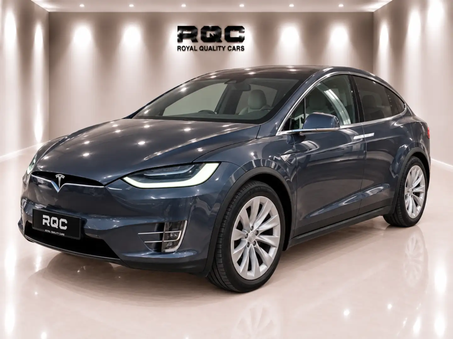 Tesla Model X P100D Gris - 2