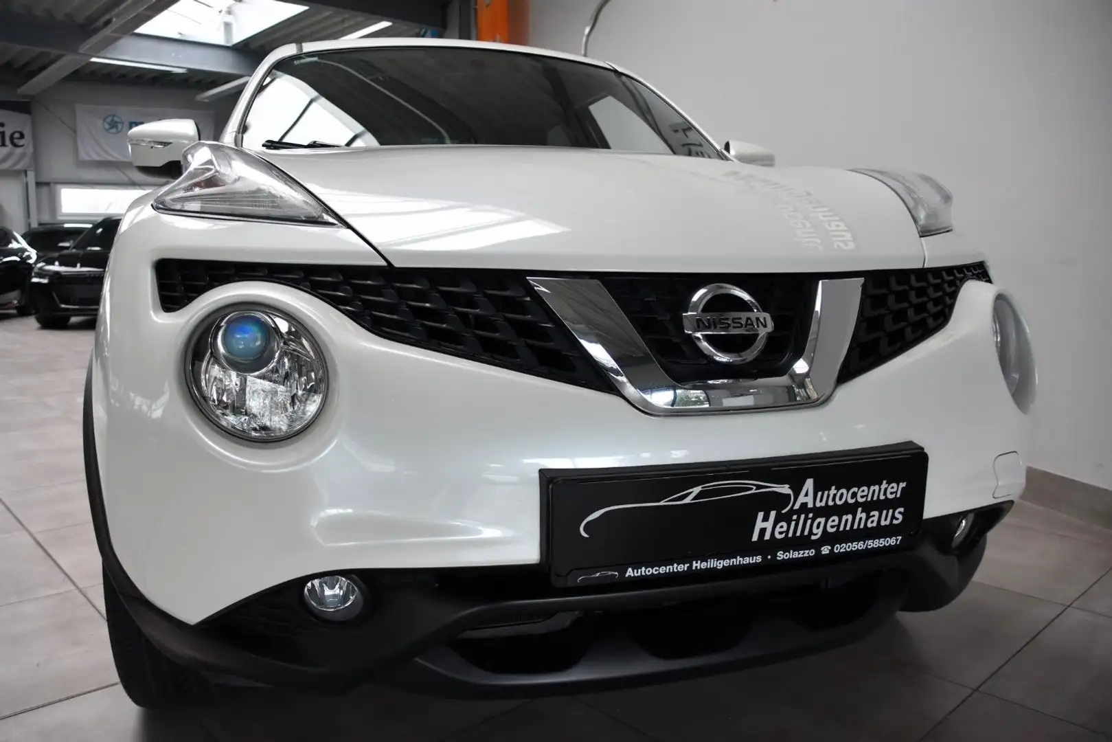 Nissan Juke Acenta Automatik Klima Navi Kamera Tempo Weiß - 1