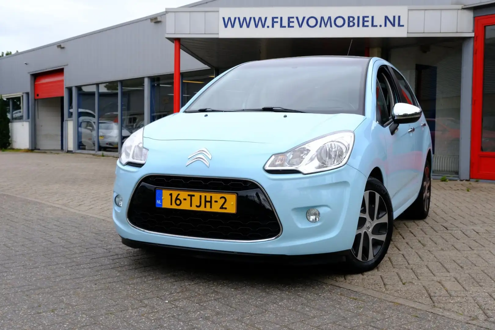 Citroen C3 1.6 e-HDi Selection Zenith 5-drs Clima|Panoramisch Blauw - 1