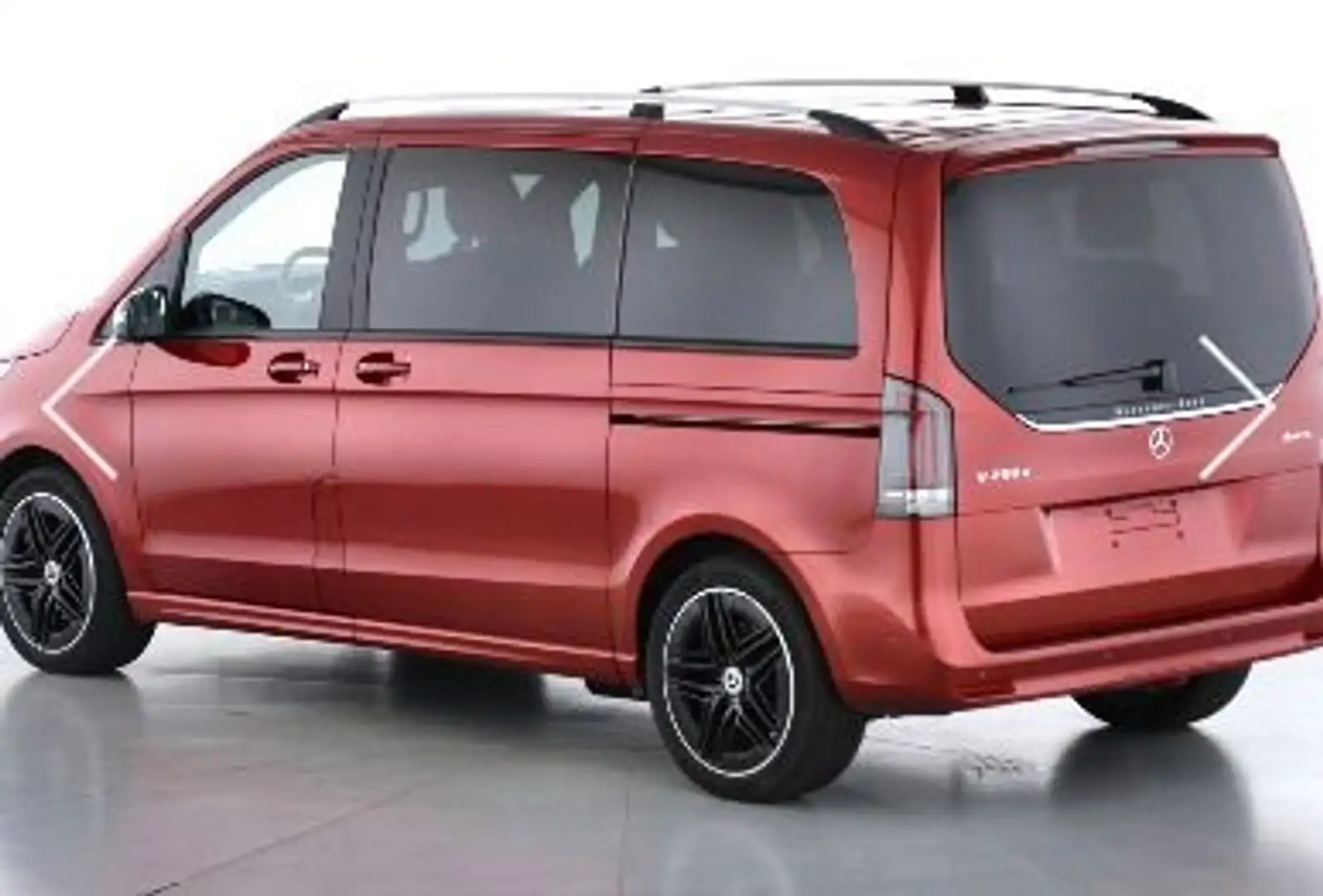 Mercedes-Benz V 250 d 4MATIC AVA Kompakt AMG AHK ABSTAND 360 Rot - 2