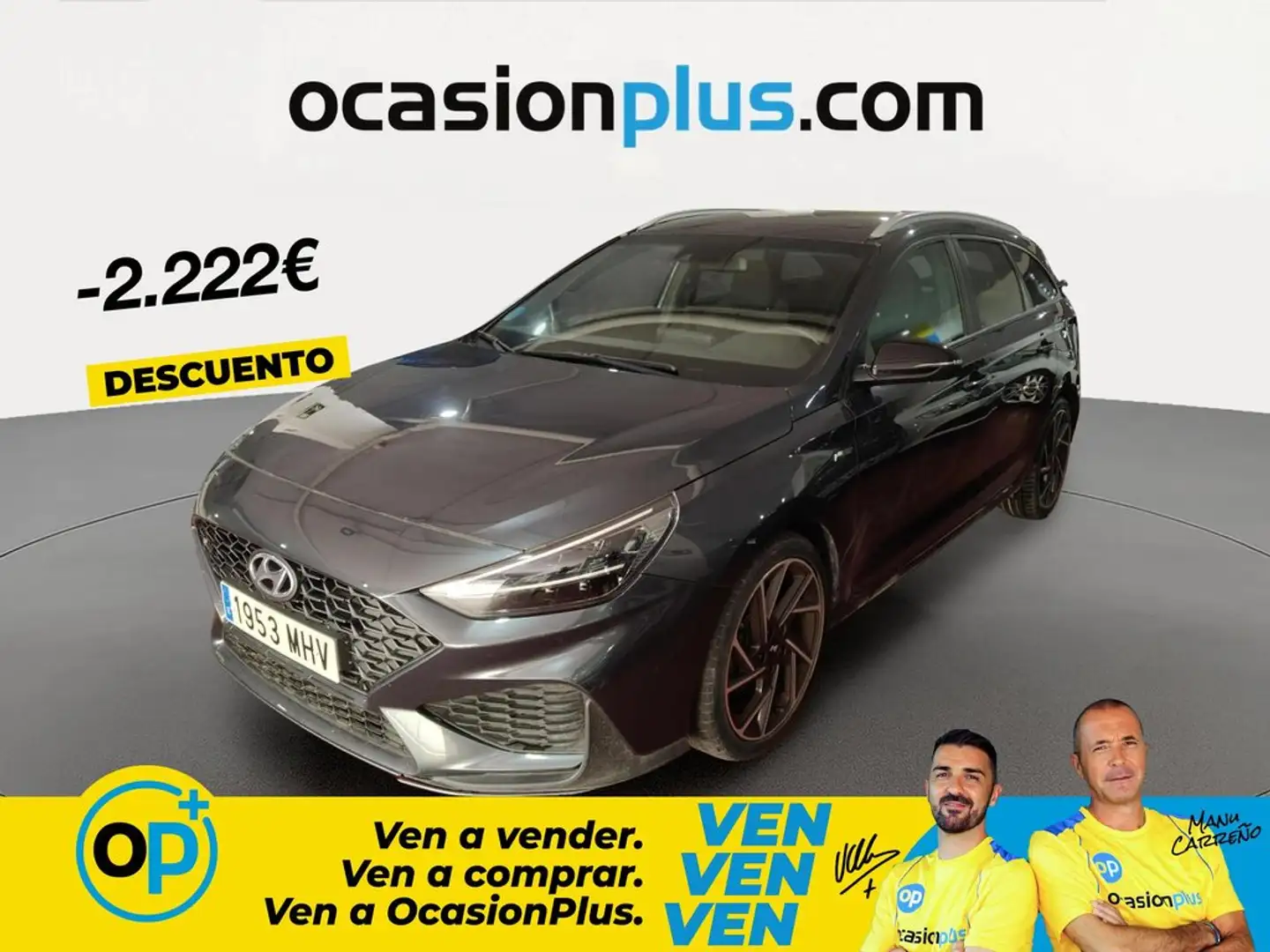 Hyundai i30 1.5 TGDI N Line 48V DT 160 Gris - 1