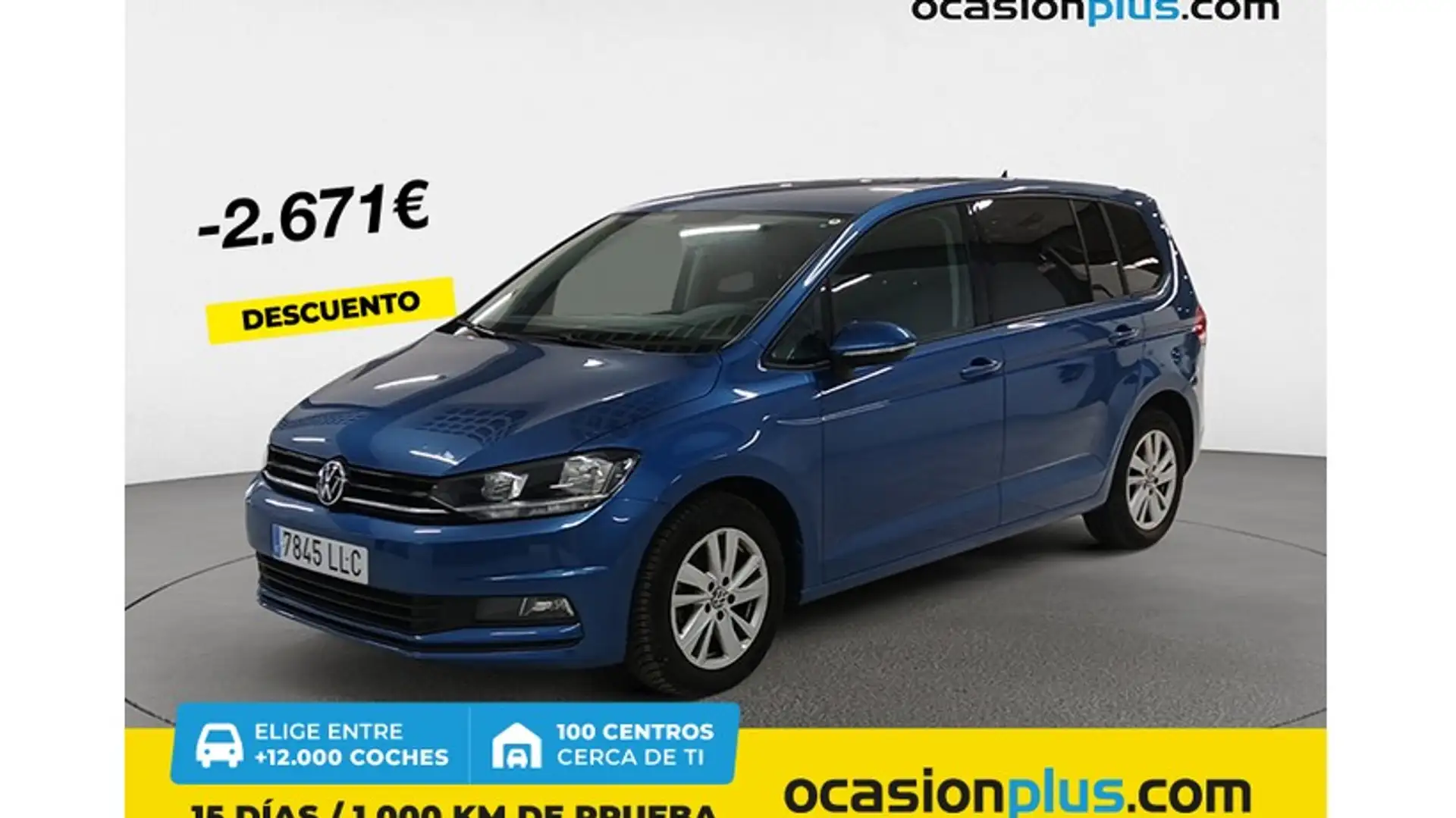 Volkswagen Touran 2.0TDI CR BMT Edition 85kW Azul - 1