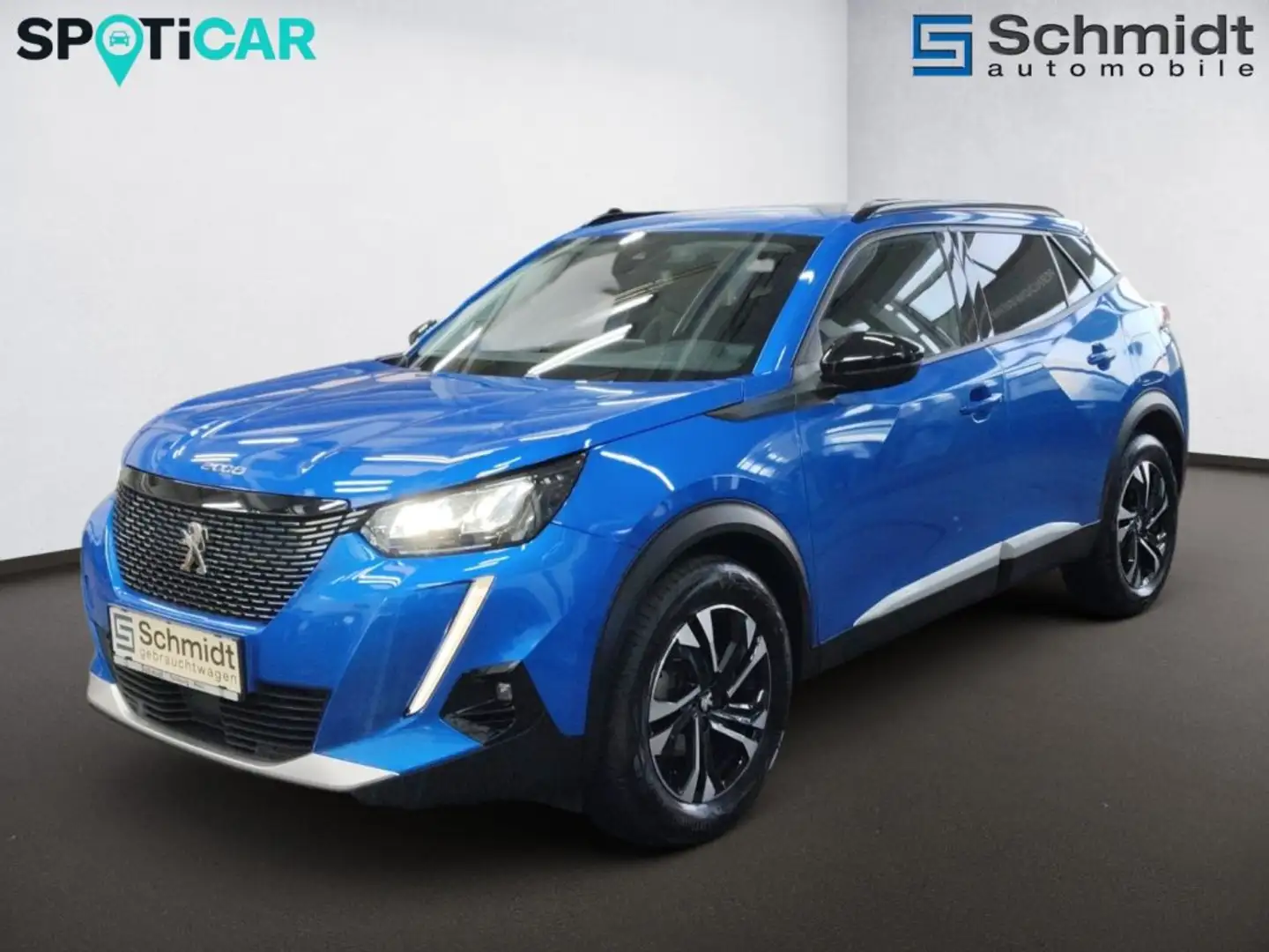 Peugeot 2008 PureTech 130 S&S Allure Pack EAT8 Blau - 2