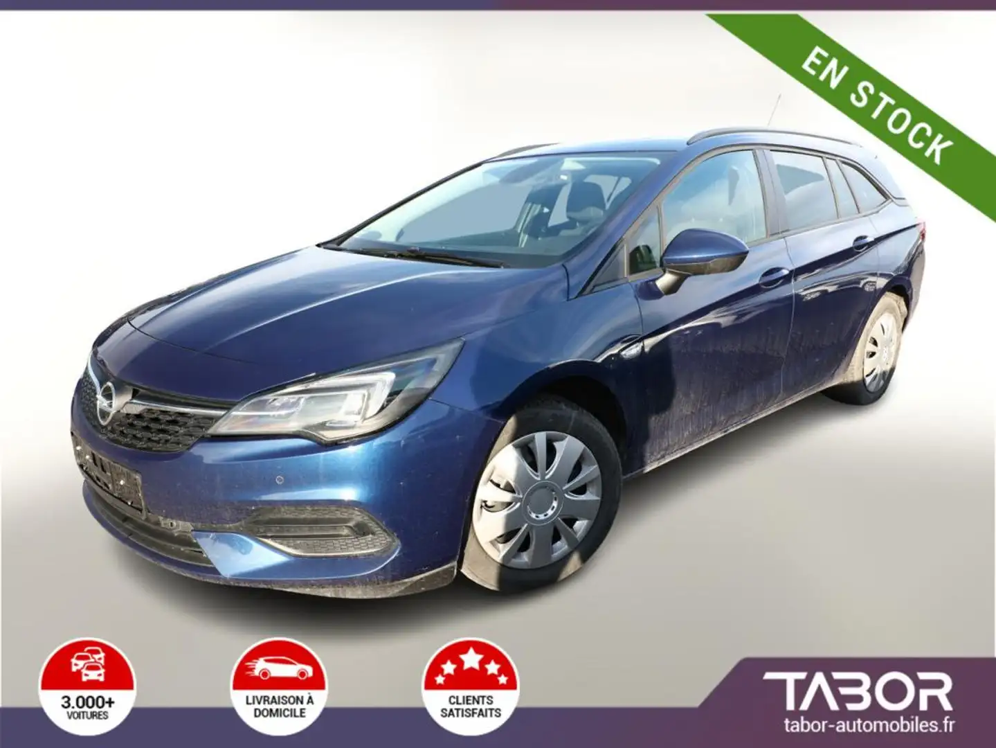 Opel Astra K 1.2 Turbo 110 Edition LED Cam PDC Bleu - 1