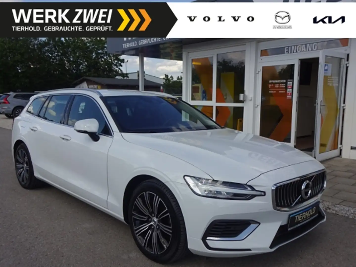 Volvo V60 T6 Inscription Expression Plug-In AWD Navi Weiß - 1