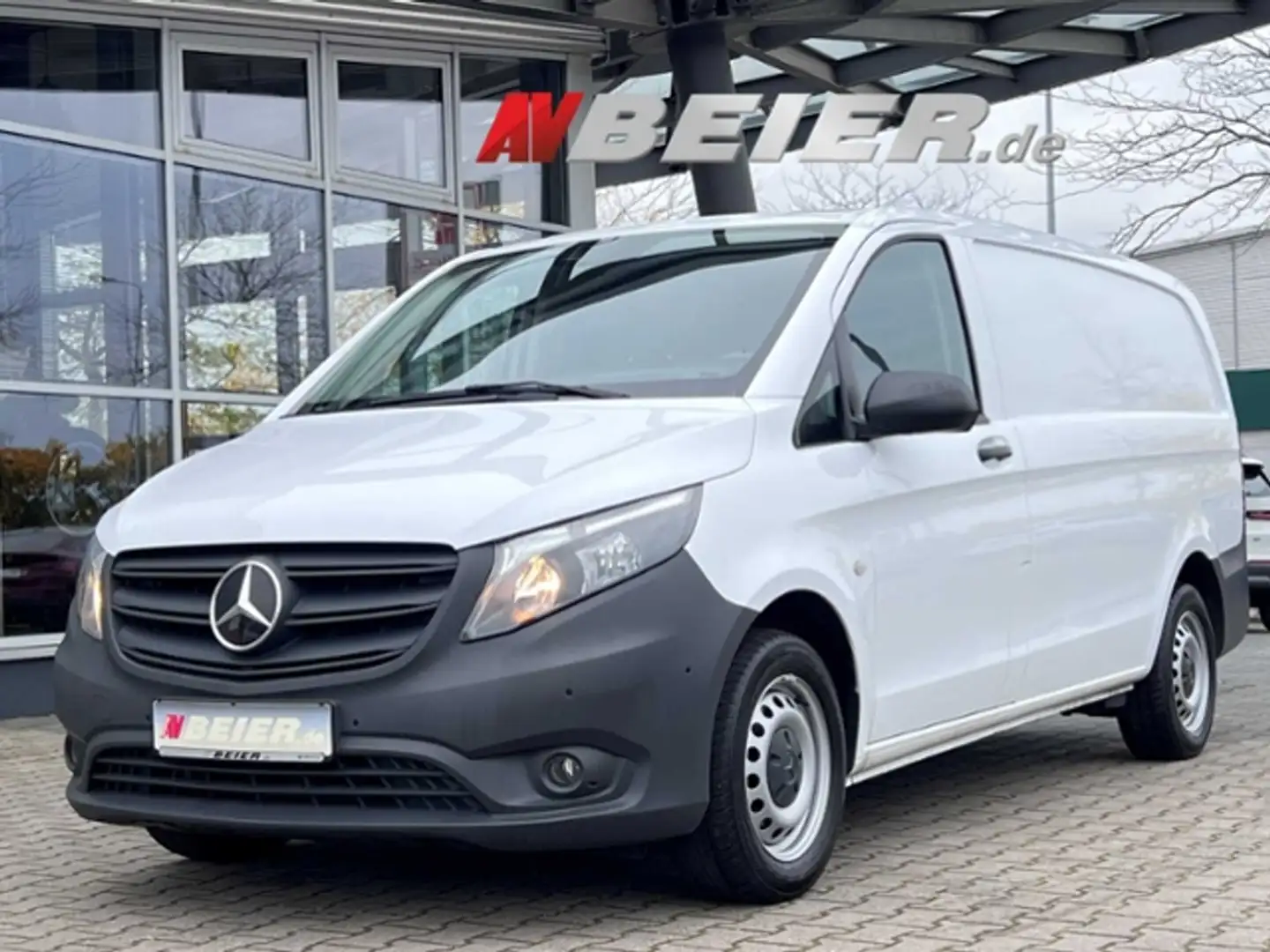 Mercedes-Benz Vito Kasten lang automatik Distronik 2xPDC Kamera Blanc - 1