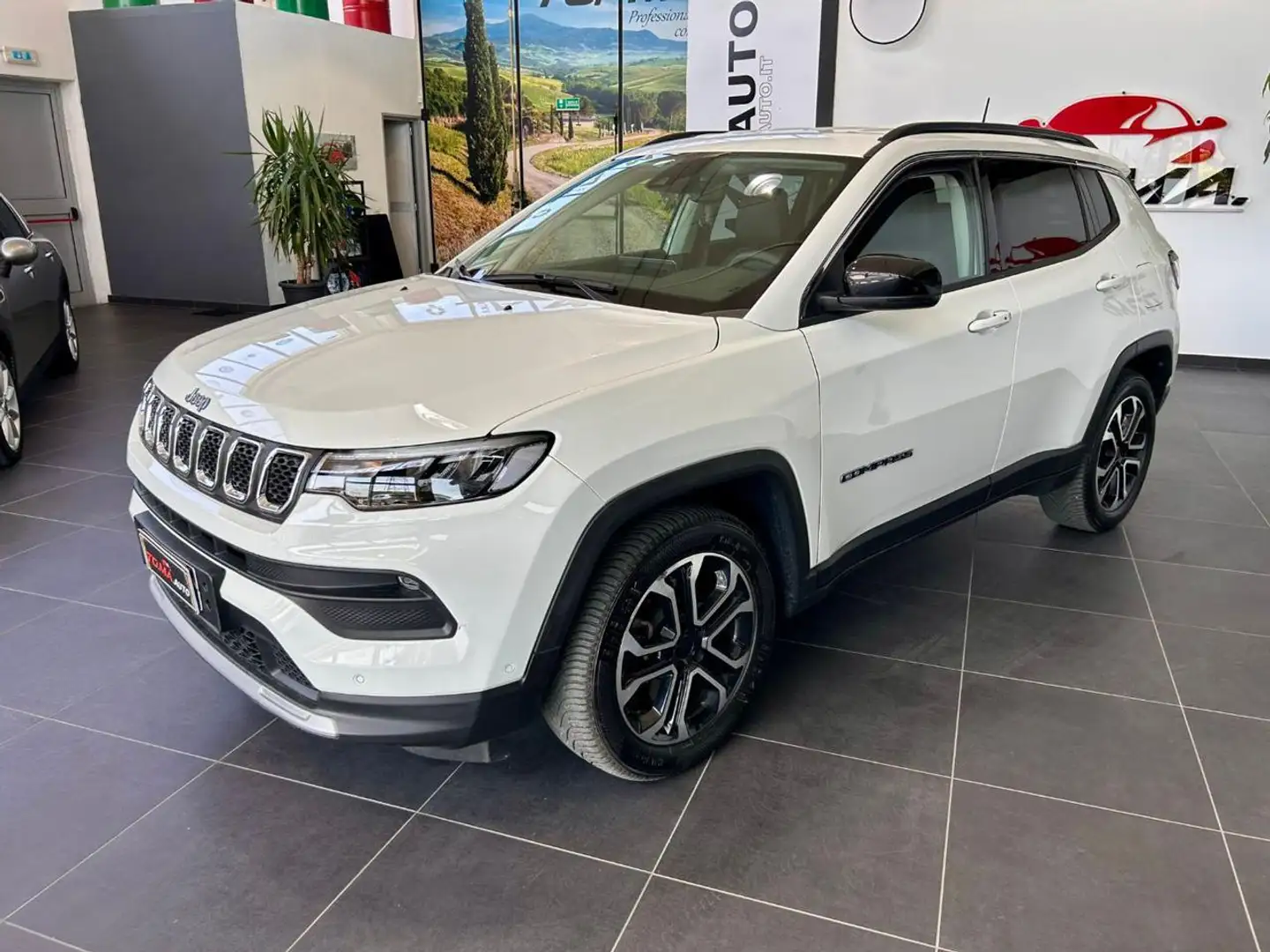 Jeep Compass 1.3 Turbo T4 190 CV PHEV AT6 4xe Business Plus Bianco - 1