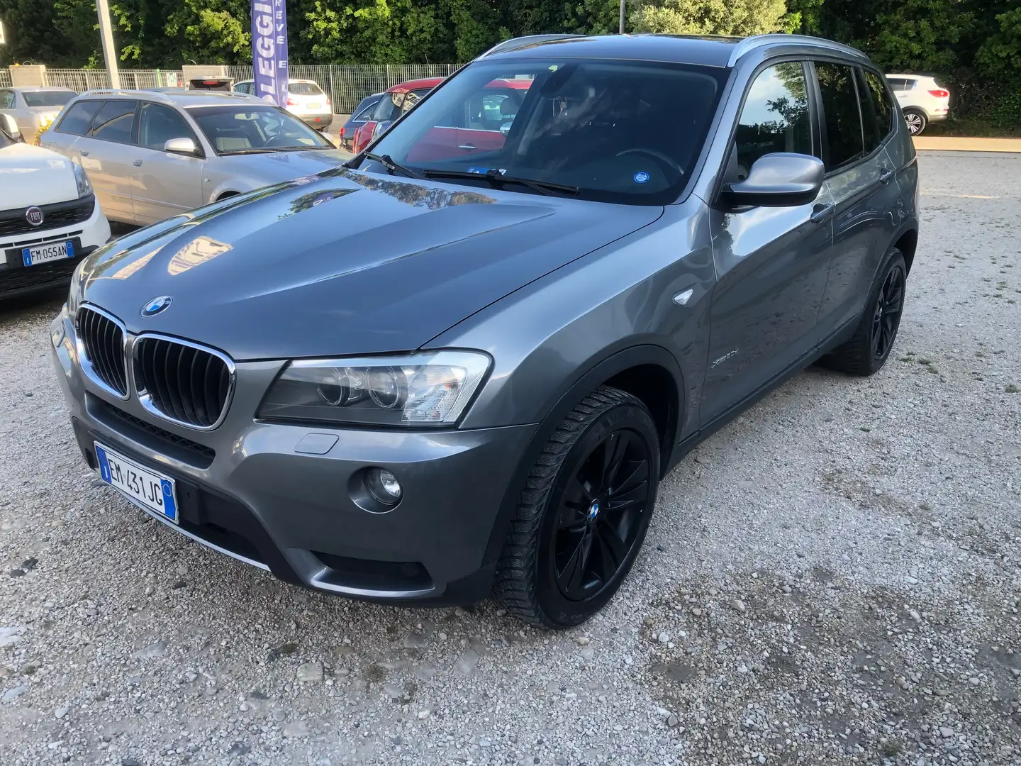 BMW X3 X3 xdrive20d - GANCIO TRAINO Gris - 2