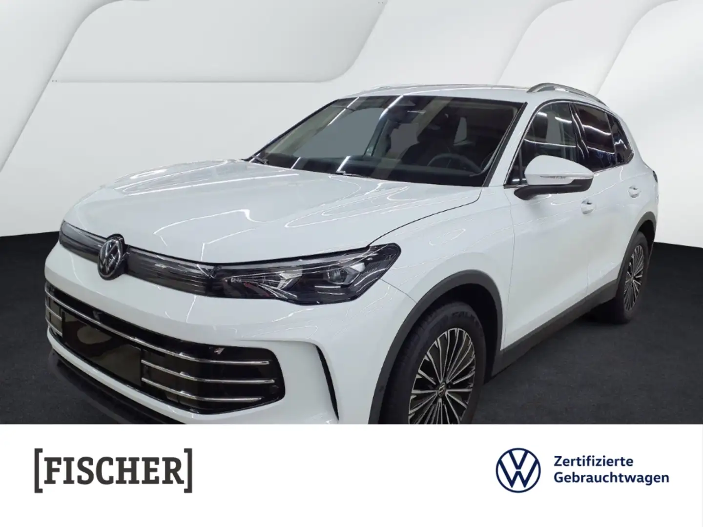 Volkswagen Tiguan 1.5 eTSI DSG Elegance Matrix Navi AHK Area View Weiß - 1