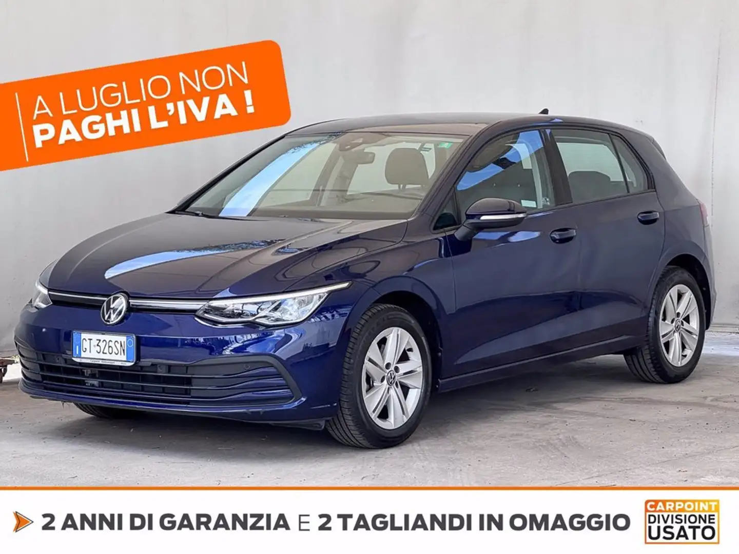 Volkswagen Golf 2.0 tdi life 115cv dsg Blu/Azzurro - 1