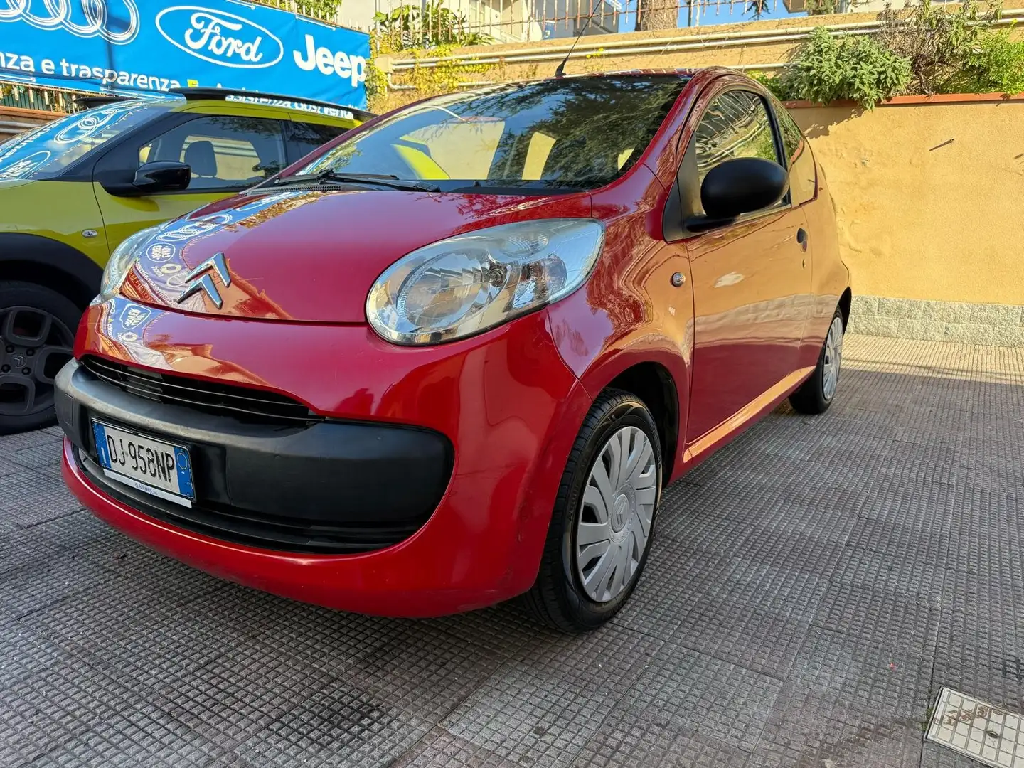 Citroen C1 C1 1.0 benzina 3 porte UNICO PROPRIETARIO Rosso - 1