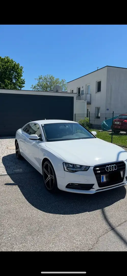 Audi A5 Coupé 2,0 TDI DPF Aut. Weiß - 1