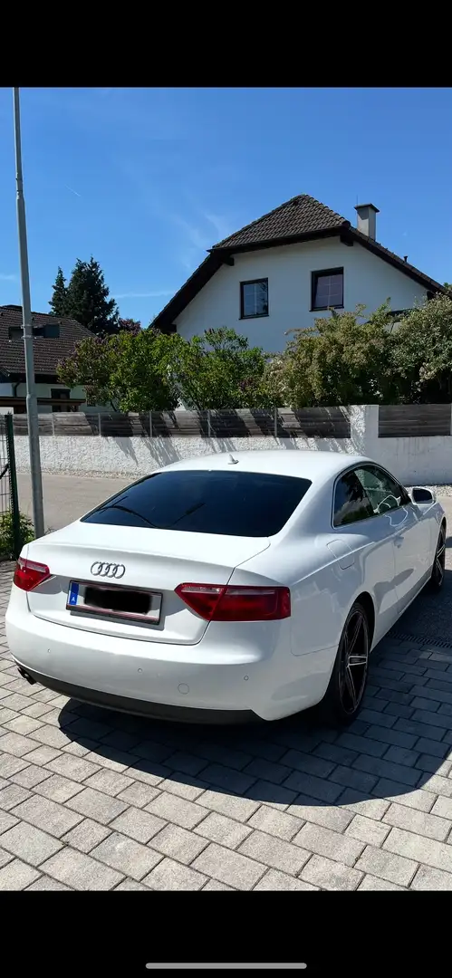 Audi A5 Coupé 2,0 TDI DPF Aut. Weiß - 2