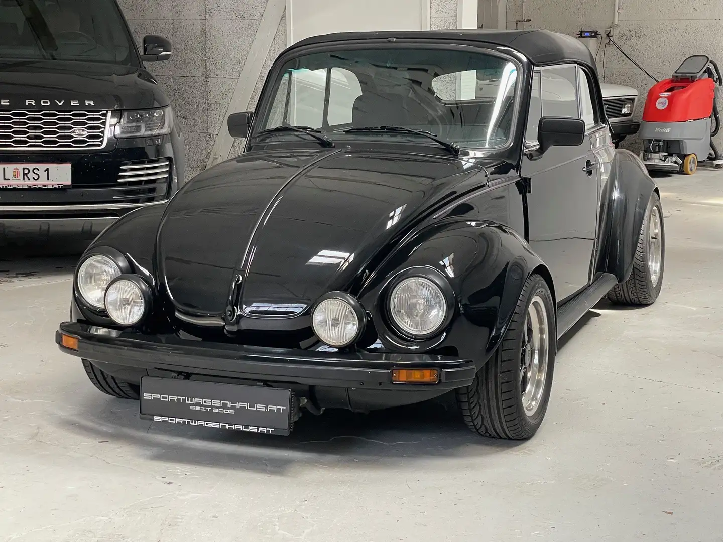 Volkswagen Käfer 1303S Cabrio*Einzelstück*Fuchsfelgen*Sportmotor Schwarz - 1