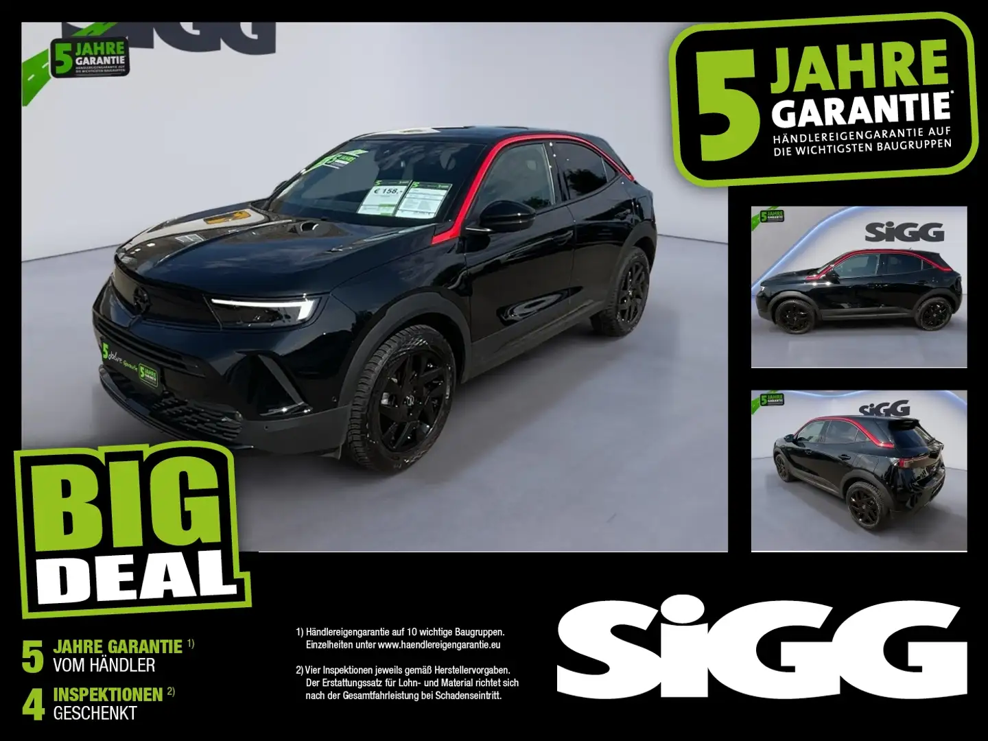 Opel Mokka 1.2 Turbo GS Line Allwetterreifen Noir - 1