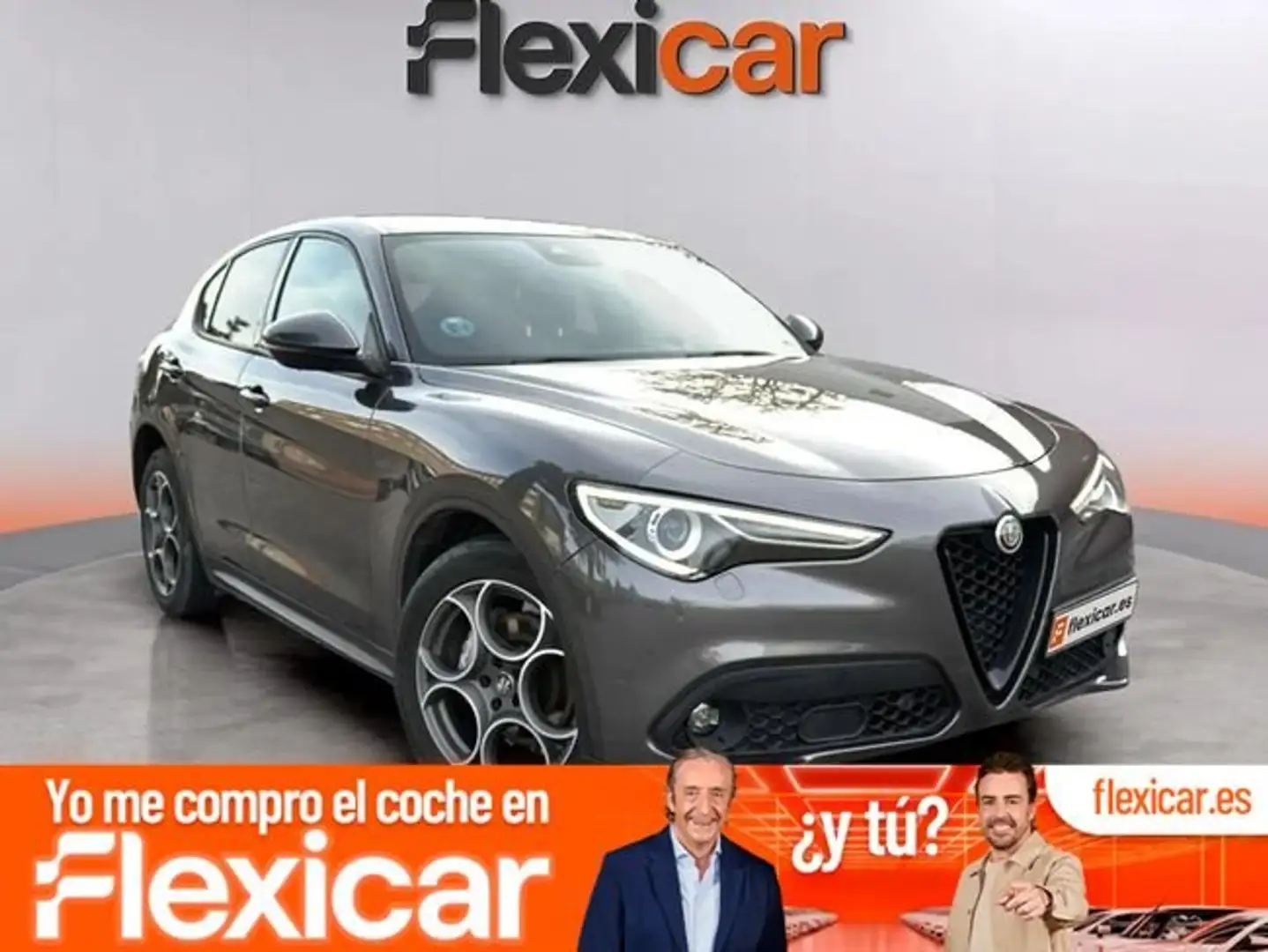 Alfa Romeo Stelvio 2.2 Diesel 118kW (160cv) SPRINT RWD Gris - 1