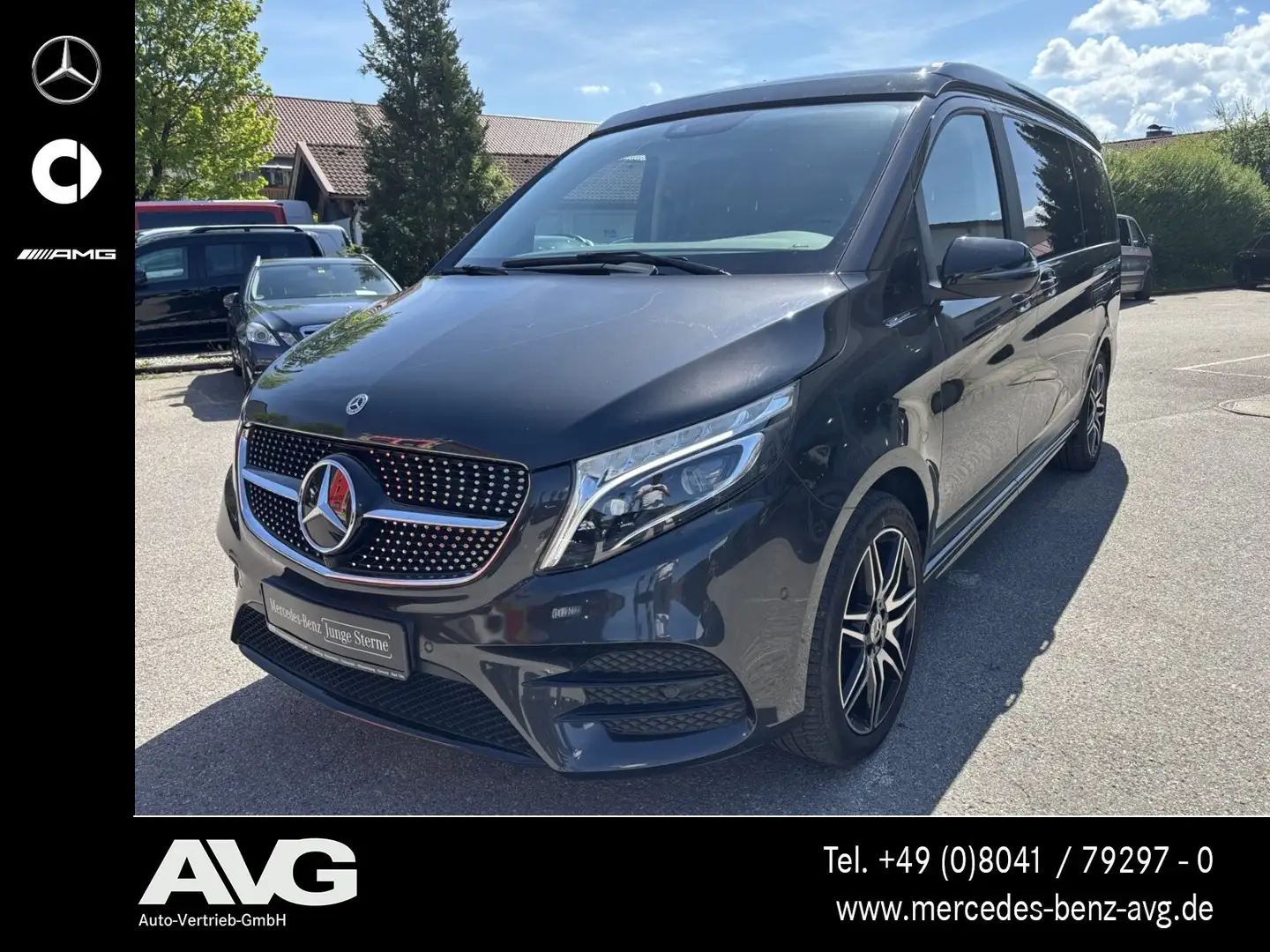 Mercedes-Benz Marco Polo Marco Polo 300 d 4M HORIZON ED AMG/AHK/Warmluft Szary - 1