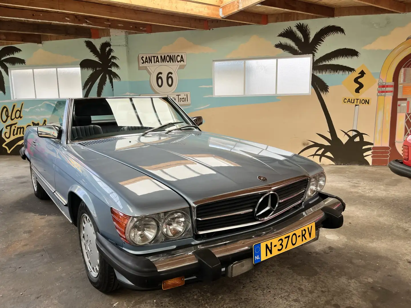 Mercedes-Benz SL 560 SL Modrá - 2