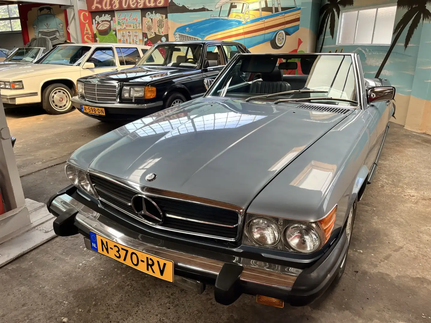 Mercedes-Benz SL 560 SL Modrá - 1
