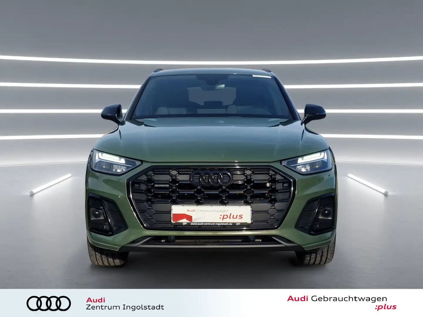 Audi Q5 40 TFSI qu 2x S line NAVI AHK Optik-schw. 20" Grün - 2