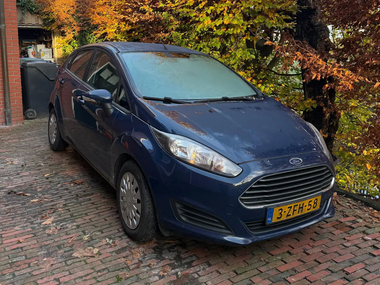 Ford Fiesta Fiesta 1.6 TDCi Lease Style Blauw - 1
