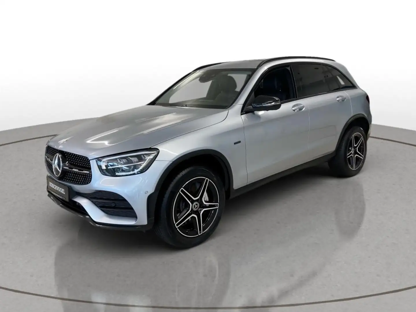 Mercedes-Benz GLC 300 de 4M AMG-Line+Night+AHK+DISTRON+KEYLESS Argent - 2