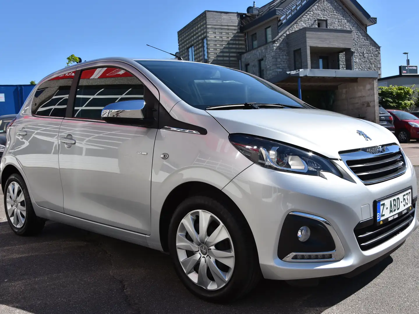 Peugeot 108 1.0 VTi Style S* 25000 KM* AIRCO* GARANTIE ! Argent - 1