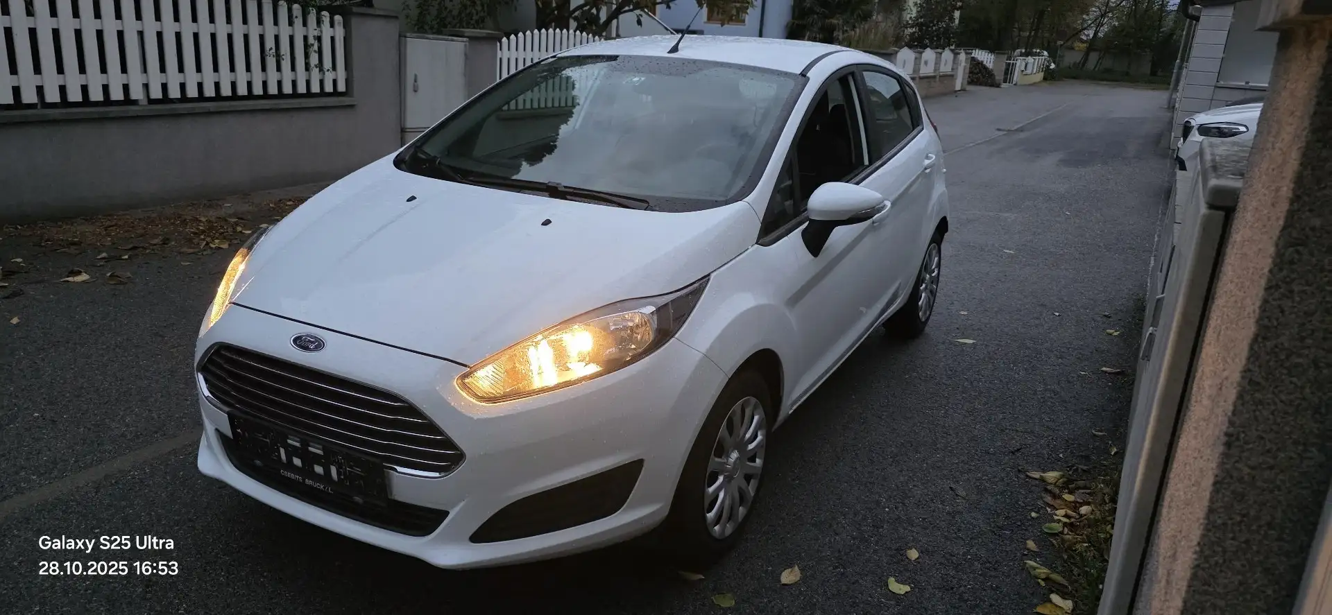Ford Fiesta Trend 1,5 TDCi Navi/Kamera/Apple-Android/PICKERL Weiß - 1