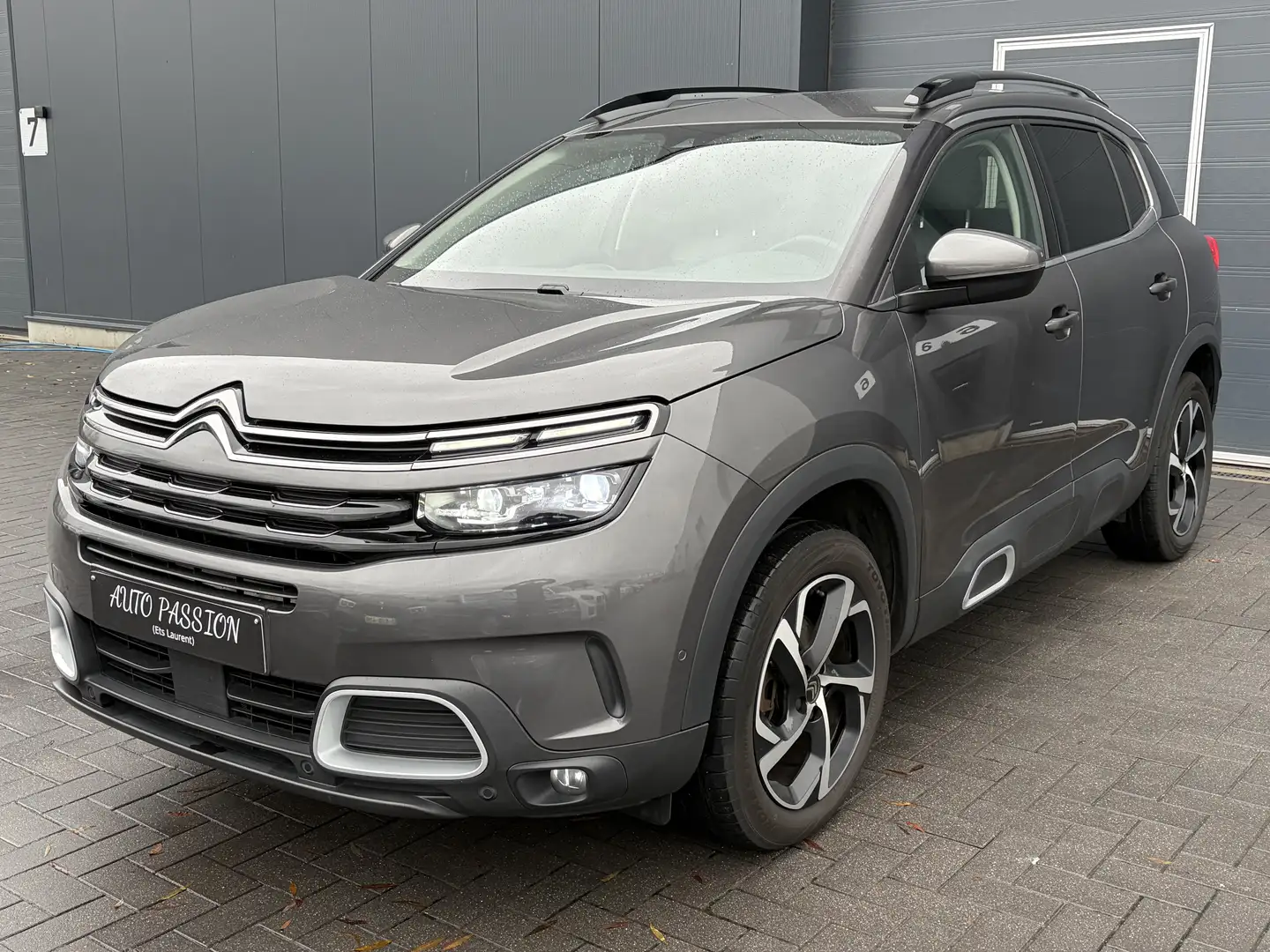 Citroen C5 Aircross 1.5 BlueHDi Auto GPS Cuir Siéges ch. massants. Grijs - 1