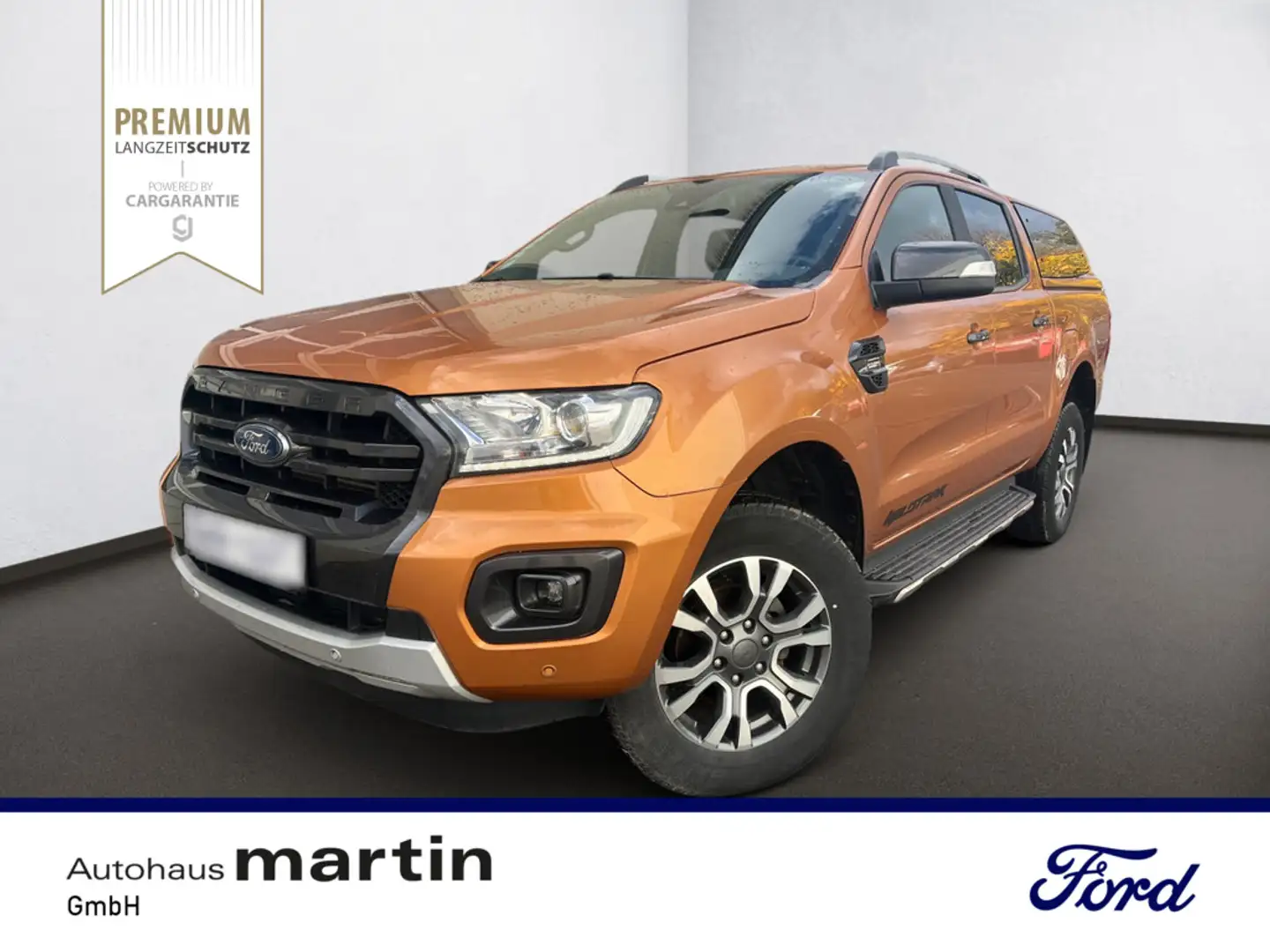 Ford Ranger 2.0 Wildtrak 4x4 Doka SHZ NAVI AHK ACC Orange - 1