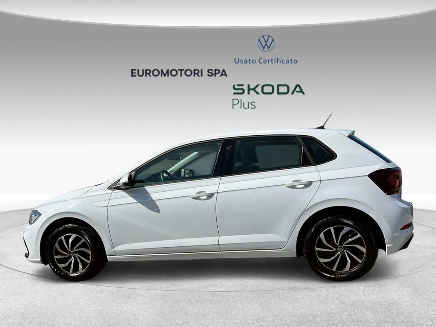 Volkswagen Polo 6ª serie 1.0 TGI 5p. ***TASSO ZERO*** Bianco - 2