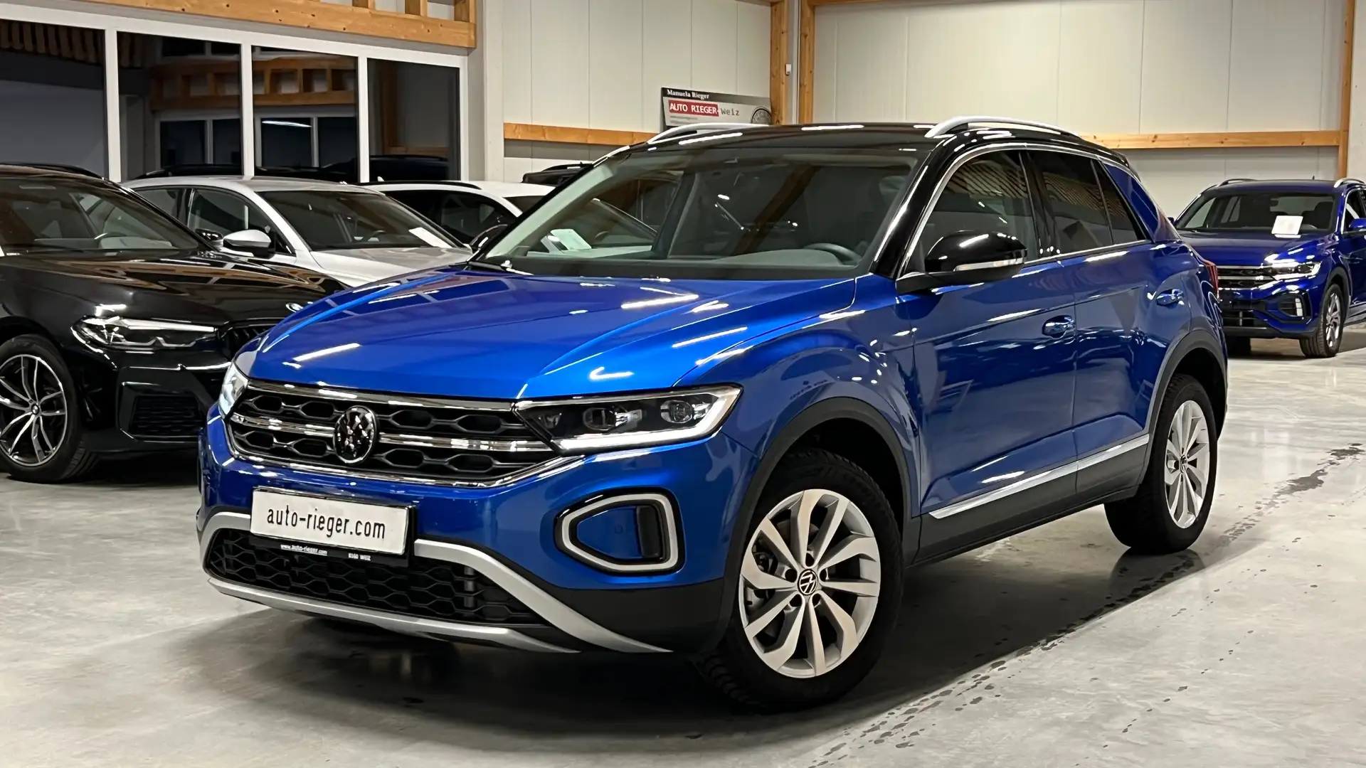 Volkswagen T-Roc Style 4Motion 2,0 TDI GARANTIE ACC, AHK, Memory Blau - 2