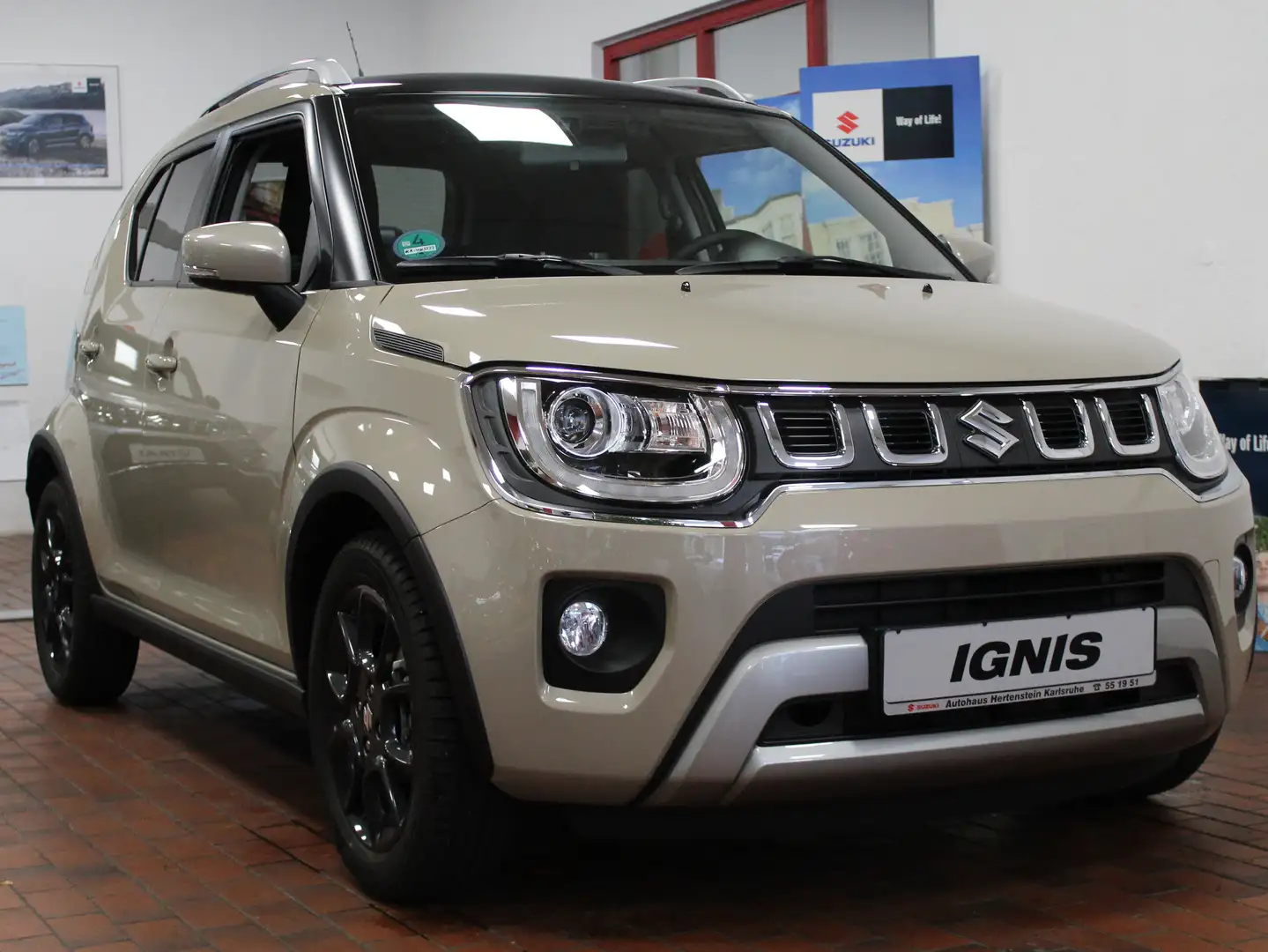 Suzuki Ignis 1.2 Dualjet Hybrid Comfort+ *Am Lager* Beige - 1